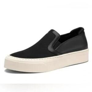 Cosy Island Comfort Slip-On Walking Loafers Knit Flat Shoes Size 7.5